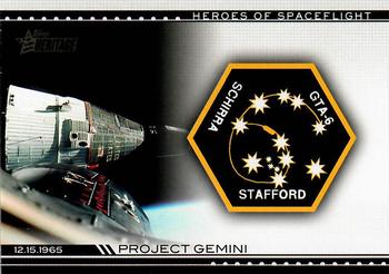 2009 Topps American Heritage Heroes - Heroes of Spaceflight #HSF-11 Gemini VI-A Front