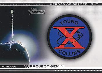 2009 Topps American Heritage Heroes - Heroes of Spaceflight #HSF-14 Gemini X Front