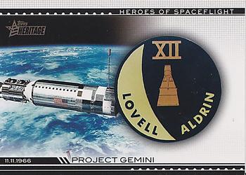 2009 Topps American Heritage Heroes - Heroes of Spaceflight #HSF-16 Gemini XII Front