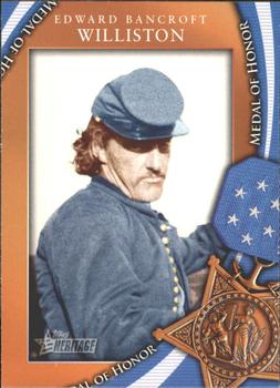 2009 Topps American Heritage Heroes - Presidential Medal of Honor #MOH-46 Edward Bancroft Williston Front