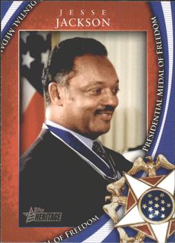 2009 Topps American Heritage Heroes - Presidential Medal of Freedom #MOF-1 Jesse Jackson Front