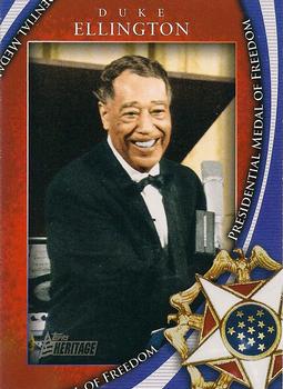 2009 Topps American Heritage Heroes - Presidential Medal of Freedom #MOF-10 Duke Ellington Front