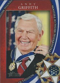 2009 Topps American Heritage Heroes - Presidential Medal of Freedom #MOF-19 Andy Griffith Front
