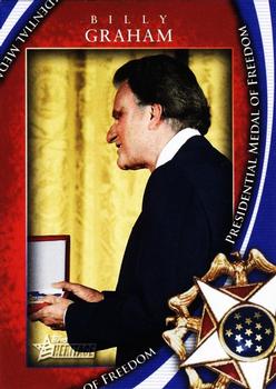 2009 Topps American Heritage Heroes - Presidential Medal of Freedom #MOF-4 Billy Graham Front