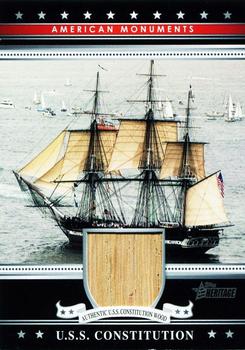 2009 Topps American Heritage - Relics #AHR-USSC USS Constitution Front