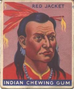 1933-40 Goudey Indian Gum (R73) #26 Red Jacket Front