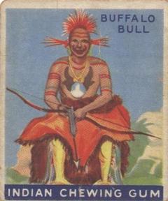 1933-40 Goudey Indian Gum (R73) #36 Buffalo Bull Front