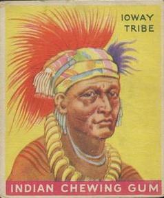 1933-40 Goudey Indian Gum (R73) #2 Ioway Tribe Front