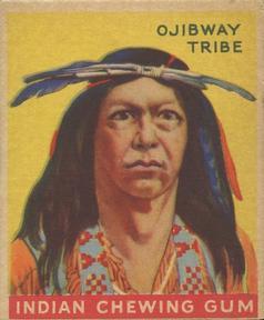 1933-40 Goudey Indian Gum (R73) #7 Ojibway Tribe Front