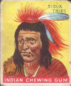 1933-40 Goudey Indian Gum (R73) #12 Chief of the Sioux Tribe Front