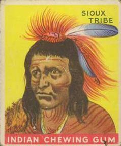 1933-40 Goudey Indian Gum (R73) #12 Chief of the Sioux Tribe Front