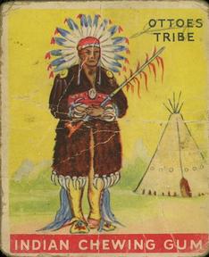 1933-40 Goudey Indian Gum (R73) #14 Ottoes Tribe Front