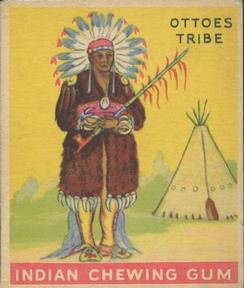 1933-40 Goudey Indian Gum (R73) #14 Ottoes Tribe Front