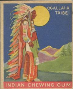 1933-40 Goudey Indian Gum (R73) #15 Ogallala Tribe Front
