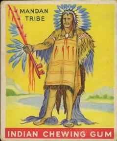 1933-40 Goudey Indian Gum (R73) #23 Mandan Tribe Front