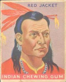 1933-40 Goudey Indian Gum (R73) #26 Red Jacket Front