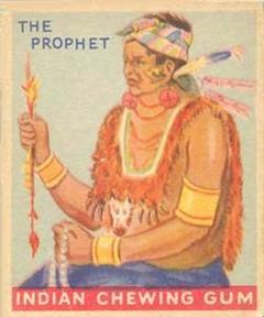 1933-40 Goudey Indian Gum (R73) #34 The Prophet Front