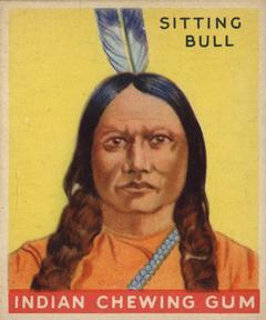 1933-40 Goudey Indian Gum (R73) #38 Sitting Bull Front