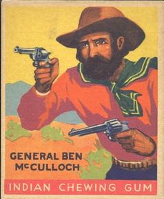 1933-40 Goudey Indian Gum (R73) #49 Gen. Ben Mcculloch Front