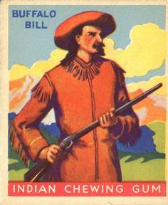 1933-40 Goudey Indian Gum (R73) #60 Buffalo Bill Front