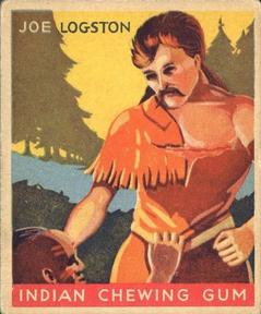 1933-40 Goudey Indian Gum (R73) #66 Joe Logston Front