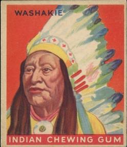 1933-40 Goudey Indian Gum (R73) #73 Chief Washakie Front