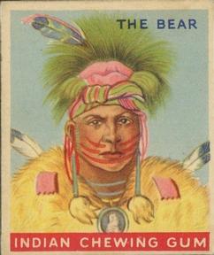 1933-40 Goudey Indian Gum (R73) #75 The Bear Front