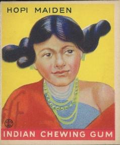 1933-40 Goudey Indian Gum (R73) #84 Hopi Maiden Front