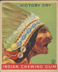 1933-40 Goudey Indian Gum (R73) #88 Victory Cry Front