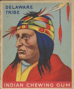 1933-40 Goudey Indian Gum (R73) #119 Chief of the Delaware Tribe Front
