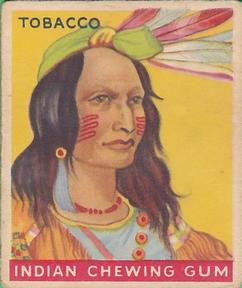 1933-40 Goudey Indian Gum (R73) #123 Tobacco Front