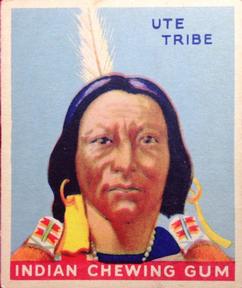 1933-40 Goudey Indian Gum (R73) #125 Chief of the Ute Tribe Front