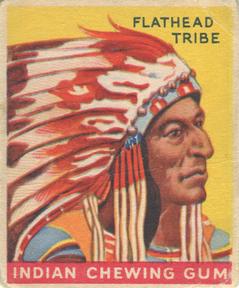1933-40 Goudey Indian Gum (R73) #126 Flathead Tribe Front
