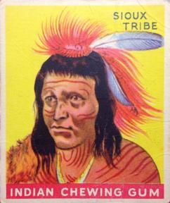 1933-40 Goudey Indian Gum (R73) #130 Chief of the Sioux Tribe Front