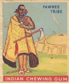 1933-40 Goudey Indian Gum (R73) #131 Chief of the Pawnee Tribe Front