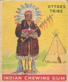 1933-40 Goudey Indian Gum (R73) #132 Chief of the Ottoes Tribe Front