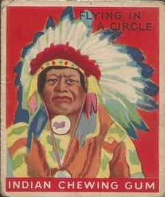 1933-40 Goudey Indian Gum (R73) #133 Flying in a Circle Front