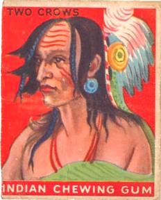 1933-40 Goudey Indian Gum (R73) #141 Two Crows Front