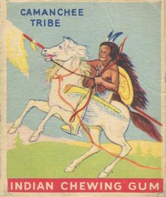 1933-40 Goudey Indian Gum (R73) #142 Warrior of the Camanchee Tribe Front