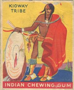 1933-40 Goudey Indian Gum (R73) #144 Warrior of the Kioway Tribe Front