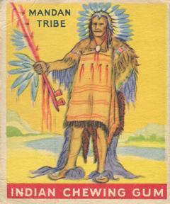 1933-40 Goudey Indian Gum (R73) #150 Chief of the Mandan Tribe Front