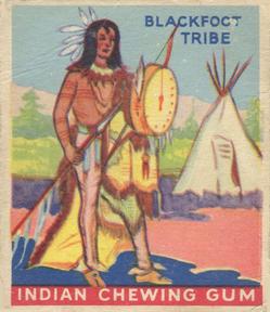 1933-40 Goudey Indian Gum (R73) #152 Chief of the Blackfoot Tribe Front