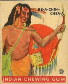 1933-40 Goudey Indian Gum (R73) #185 Ee-A-Chin-Chea-A Front