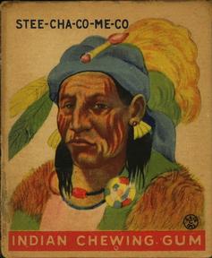 1933-40 Goudey Indian Gum (R73) #204 Stee-Cha-Co-Me-Co Front