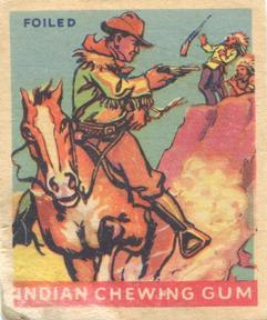 1933-40 Goudey Indian Gum (R73) #214 Foiled Front