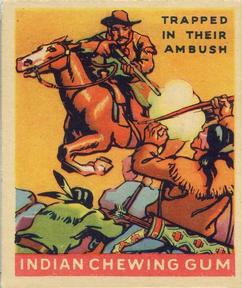 1933-40 Goudey Indian Gum (R73) #215 Trapped in their Ambush Front