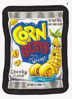 2012 Topps Wacky Packages All-New Series 9 #1 Corn Butts Front