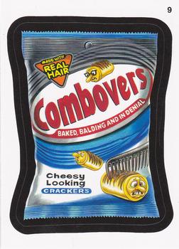 2012 Topps Wacky Packages All-New Series 9 #9 Combovers Cheesy Looking Crackers Front
