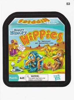2012 Topps Wacky Packages All-New Series 9 #53 Hungry Hungry Hippies Front