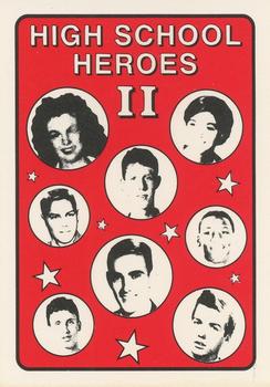 1993 Freedom Press High School Heroes Series II #30 High School Heroes II Checklist Front
